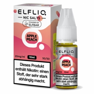 ELFLIQ Apple Peach Liquid 10ml 10mg/ml Nikotinsalz