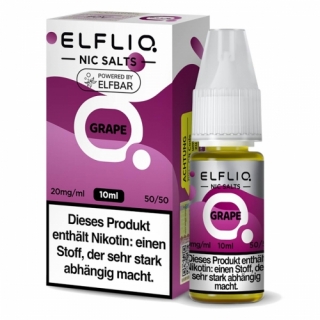 ELFLIQ Grape Liquid 10ml 20mg/ml Nikotinsalz