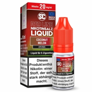 SC Liquid Red Line - Coconut Melon Liquid 10mg/ml Nikotinsalz