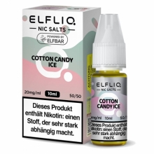 ELFLIQ Cotton Candy Ice Liquid 10ml Nikotinsalz