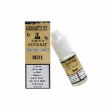 Gangsterz Tabak Liquid 10ml Nikotinsalz