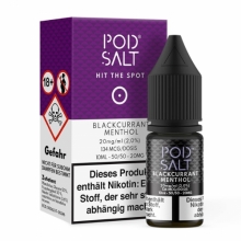 Pod Salt Blackcurrant Menthol Liquid