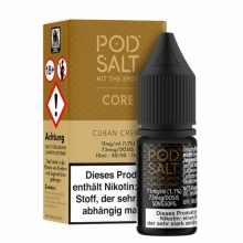Pod Salt Core - Cuban Creme Liquid