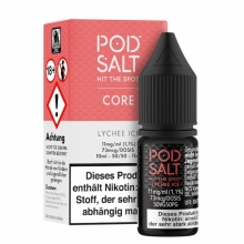 Pod Salt Core - Lychee Ice Liquid 10ml Nikotinsalz