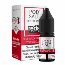 Pod Salt Fusion Blue Razapple Ice Liquid 10ml Nikotinsalz