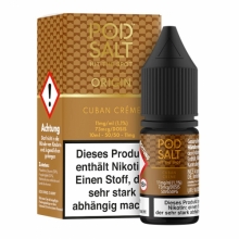 Pod Salt Origin - Cuban Creme Liquid 10ml Nikotinsalz