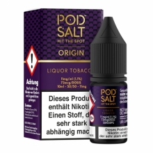 Pod Salt Origin - Liquor Tobacco Liquid 10ml Nikotinsalz