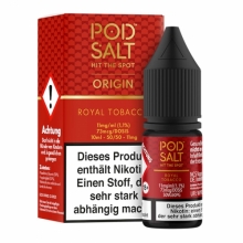 Pod Salt Origin - Royal Tobacco Liquid 10ml Nikotinsalz