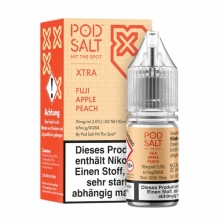 Pod Salt X Fuji Apple Peach Liquid 10ml Nikotinsalz