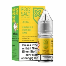 Pod Salt X Pineapple Passion Lime Liquid 10ml Nikotinsalz