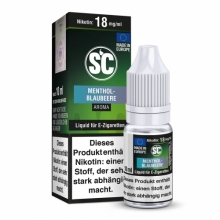 SC Liquid Menthol-Blaubeere Liquid