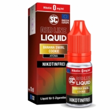 SC Liquid Red Line - Banana Swirl Cookie Liquid 10ml...
