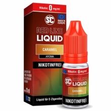 SC Liquid Red Line - Caramel Liquid 10ml Nikotinsalz