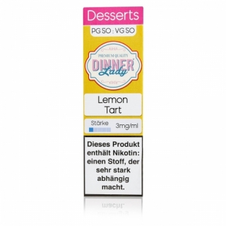 Dinner Lady -Desserts- Lemon Tart Liquid 10ml