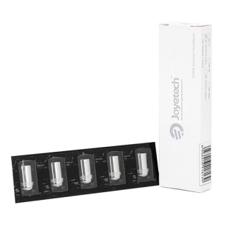 JoyeTech / InnoCigs BF SS316 5x Verdampferkopf Notch Coil 0,25 Ohm fr eGo AIO/CUBIS/eGRip VT II