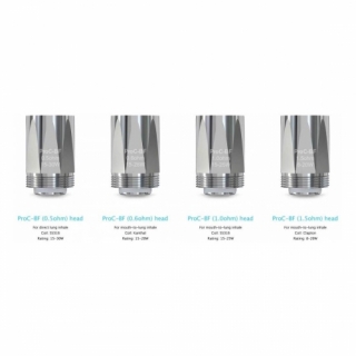 JoyeTech / InnoCigs ProC-BF 5x Verdampferkopf 1,0 Ohm fr CuAIO/CUBIS 2