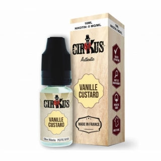 Authentic CirKus Vanille Custard Liquid 10ml