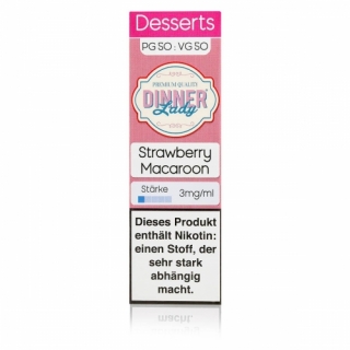Dinner Lady -Desserts- Strawberry macaroon Liquid