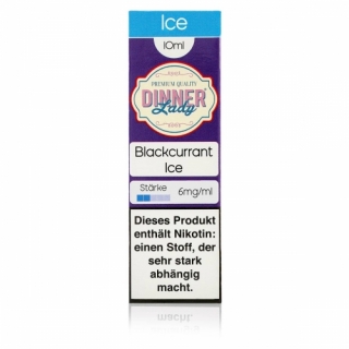 Dinner Lady -Ice- Blackcurrant Ice Liquid 12mg/ml