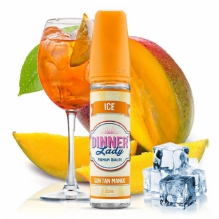 Dinner Lady -Ice- Sun Tan Mango Longfill-Aroma 20/60ml