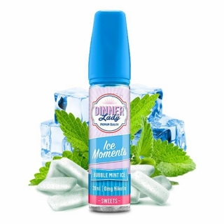 Dinner Lady - Moments - Bubble Mint Ice Longfill-Aroma 20/60ml