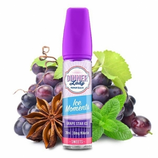 Dinner Lady - Moments - Grape Star Ice Longfill-Aroma 20/60ml