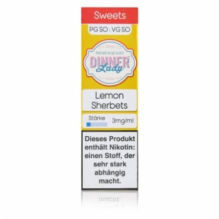 Dinner Lady -Sweets- Lemon Sherbets Liquid 3mg/ml