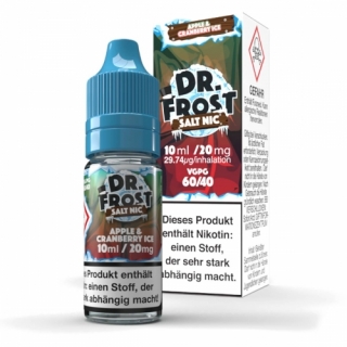 Dr. Frost Apple Cranberry Ice Liquid 10ml Nikotinsalz