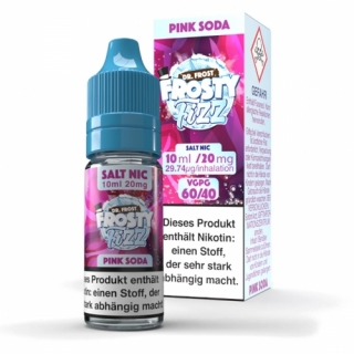 Dr. Frost Frosty Fizz - Pink Soda Liquid 10ml Nikotinsalz