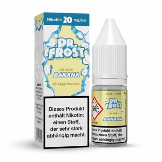 Dr. Frost Ice Cold - Banana Liquid 10ml 20mg/ml Nikotinsalz