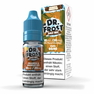 Dr. Frost Polar Ice Vapes - Orange Mango Ice Liquid 10ml Nikotinsalz