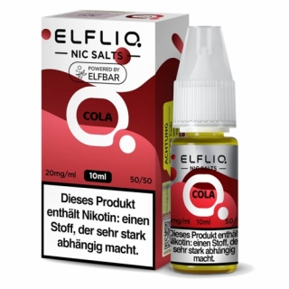 ELFLIQ Cola Liquid 10ml Nikotinsalz