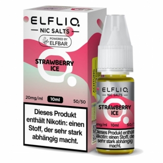 ELFLIQ Strawberry Ice Liquid 10ml Nikotinsalz