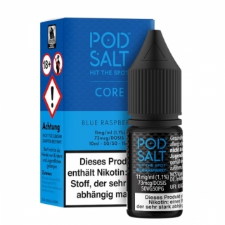 Pod Salt Core - Blue Raspberry Liquid 11mg/ml