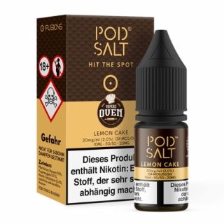 Pod Salt Fusion Lemon Cake Liquid