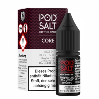 Pod Salt Core - Mixed Berries Ice Liquid 11mg/ml