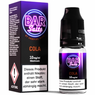 Vampire Vape Bar Salts Cola Liquid 10ml 10mg/ml Nikotinsalz