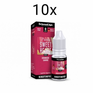 InnoCigs Pretty Sweetheart Sahne-Erdbeere 10x Liquid 10ml