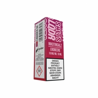 Liquider Erdbeere Liquid 10ml Nikotinsalz