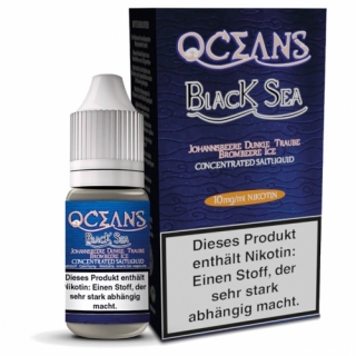 Oceans Black Sea Liquid 10ml Nikotinsalz