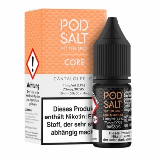 Pod Salt Core - Cantaloupe Ice Liquid 10ml 11mg/ml Nikotinsalz