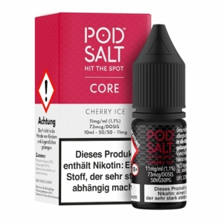 Pod Salt Core - Cherry Ice Liquid 10ml 11mg/ml Nikotinsalz