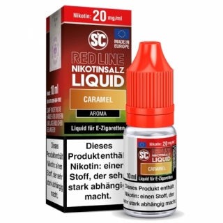 SC Liquid Red Line - Caramel Liquid 10ml 10mg/ml Nikotinsalz