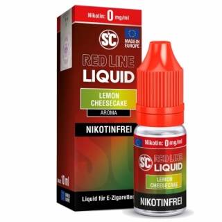 SC Liquid Red Line - Lemon Cheesecake Liquid 10ml Nikotinsalz