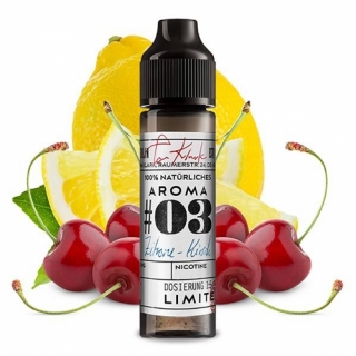 Tom Klarks Natürliches Aroma No.3 Zitrone-Kirsch Longfill-Aroma 10/60ml