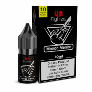 UB Fighters Mango Maniac Liquid 10ml Hybrid Nikotinsalz